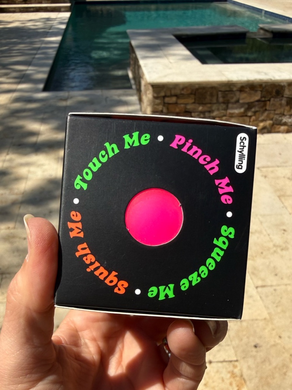 The Groovy Glob NeeDoh Squish Toy - Pink - Picture 4 of 6